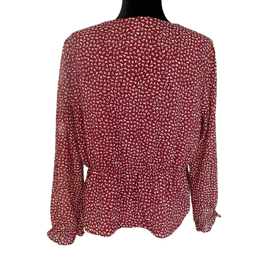 Madewell Overture Top in Ditsy Flowers Women’s Size XL - Picture 11 of 12